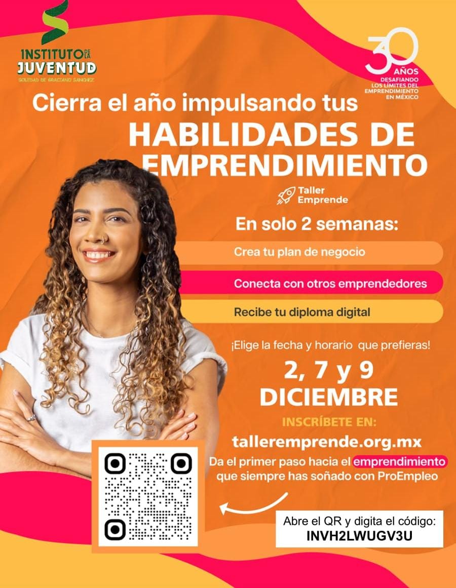 GOBIERNO DE SOLEDAD INVITA A JÓVENES Y ADULTOS A DESARROLLAR SU TALENTO&nbsp;EMPRENDEDOR