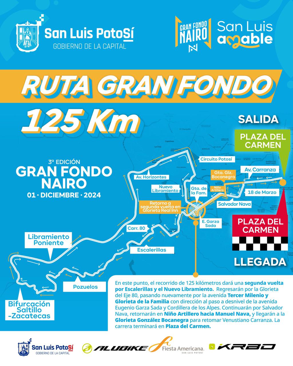 SSPC de la Capital tiene listo el operativo para el Gran Fondo Nairo Quintana&nbsp;2024