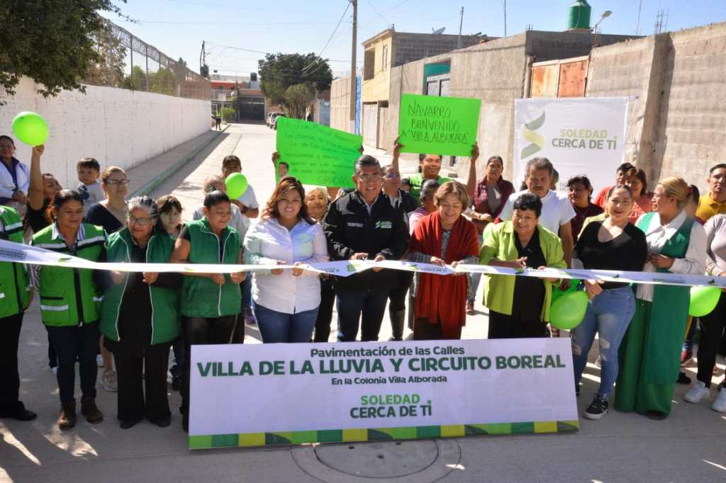 EN VILLA ALBORADA, JUAN MANUEL NAVARRO CONSOLIDA PROGRAMA DE PAVIMENTACIÓN INTEGRAL DE CALLES EN TODO&nbsp;SOLEDAD