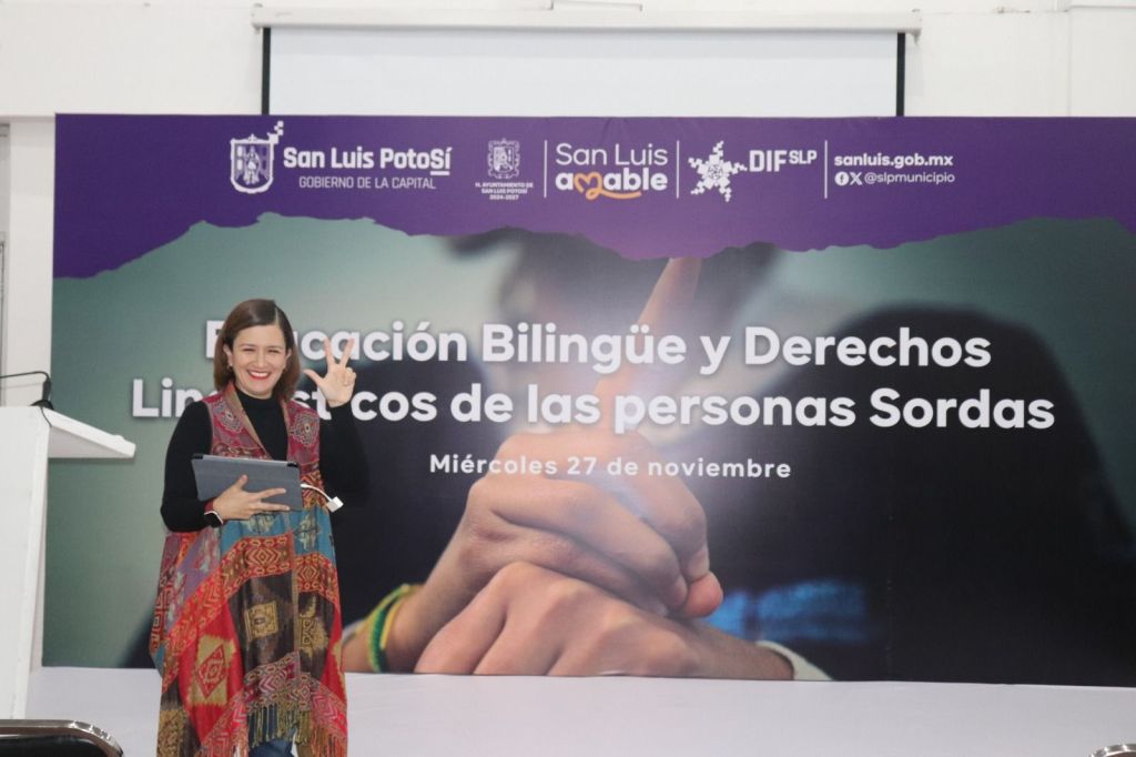 DIF Municipal impulsa derechos lingüísticos de las personas sordas con plática&nbsp;especializada