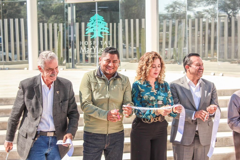 ISMAEL HERNÁNDEZ ACOMPAÑA LA INAUGURACIÓN DEL HOSPITAL MARYUSSIF EN VILLA DE&nbsp;REYES