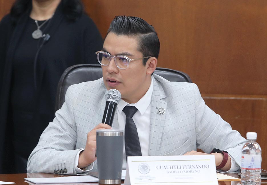 DEBEN AYUNTAMIENTOS INVERTIR EN SEGURIDAD PÚBLICA PARA ENTREGAR BUENAS CUENTAS A LOS CIUDADANOS: DIP. CUAUHTLI BADILLO&nbsp;MORENO