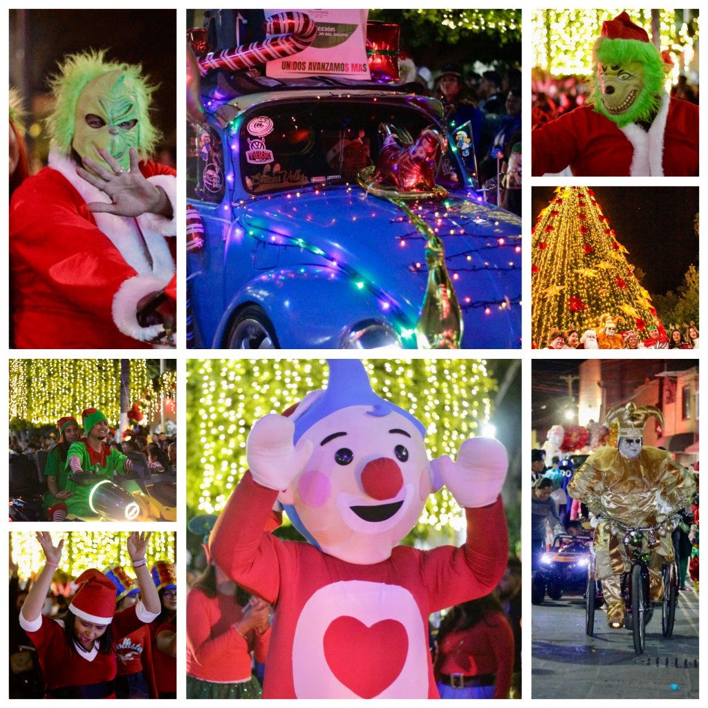 SE LLEVÓ A CABO UN ESPECTACULAR DESFILE DE NAVIDAD EN VILLA DE&nbsp;REYES