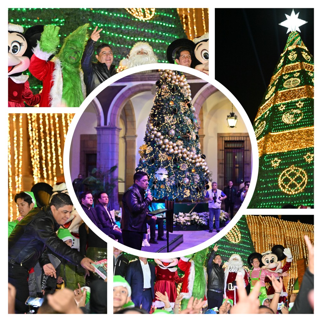 RICARDO GALLARDO INAUGURA VILLA NAVIDEÑA, ÁRBOL Y NACIMIENTO&nbsp;MONUMENTAL