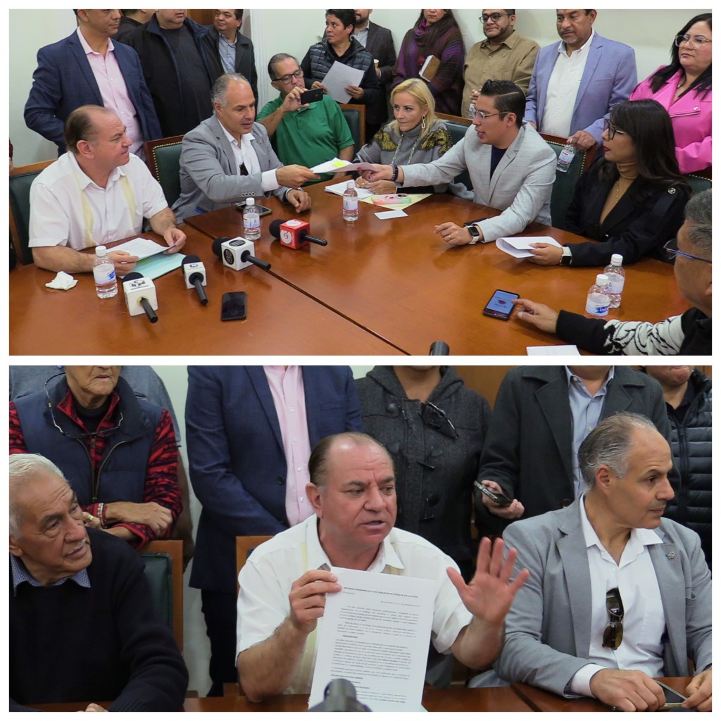 SE MANIFIESTAN POR AUMENTÓ AL ALUMBRADO PÚBLICO Y PARQUIMETROS QUE PRETENDE IMPONER EL AYUNTAMIENTO DE&nbsp;SLP.