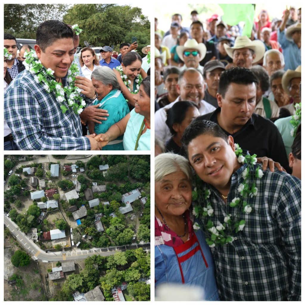 HABITANTES DE SAN MARTÍN AGRADECEN A RICARDO GALLARDO POR NUEVA&nbsp;CARRETERA