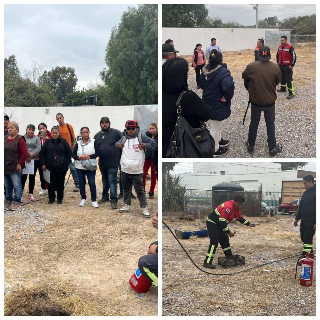 PROTECCIÓN CIVIL DE VILLA DE POZOS CAPACITA A COMERCIANTES COHETEROS