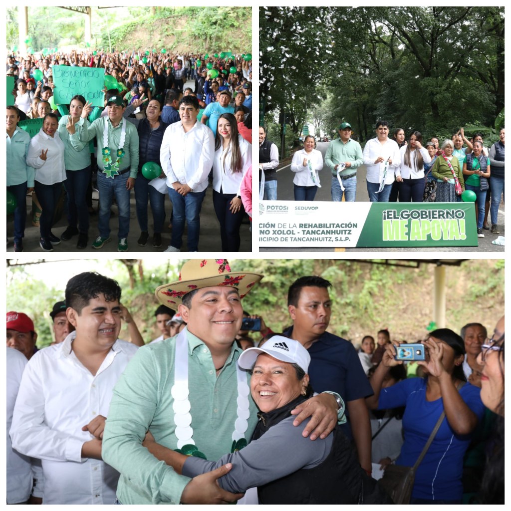 POTOSINOS APLAUDEN PROGRAMAS SOCIALES Y OBRAS DE RICARDO GALLARDO EN LA&nbsp;HUASTECA