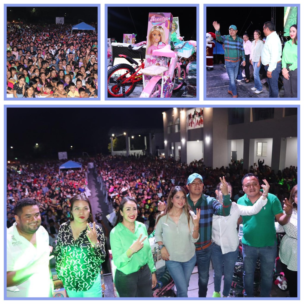 RICARDO GALLARDO ACERCA LA MAGIA DE LA NAVIDAD A TAMAZUNCHALE Y&nbsp;MATLAPA