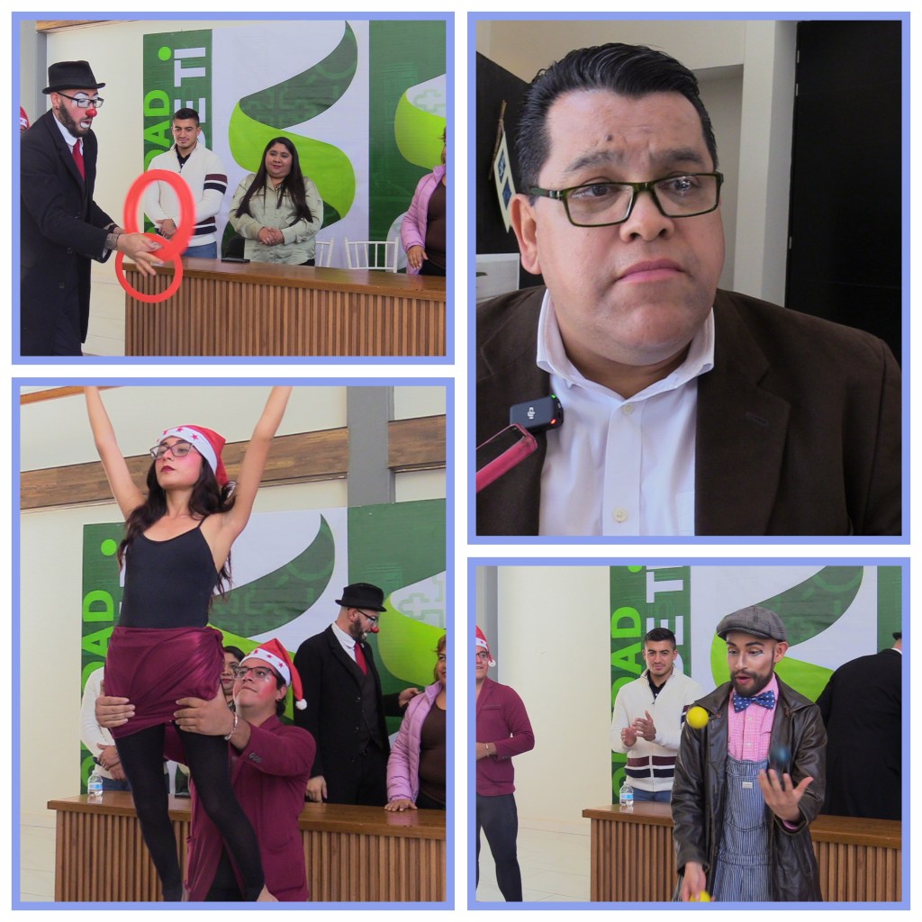 CIRCO DE ZERENDIPIA ESPECTÁCULOSE PRESENTARÁN EN FESTIVAL NAVIDEÑO EN EL TEATRO DOROTEO ARANGO EN&nbsp;SGS.