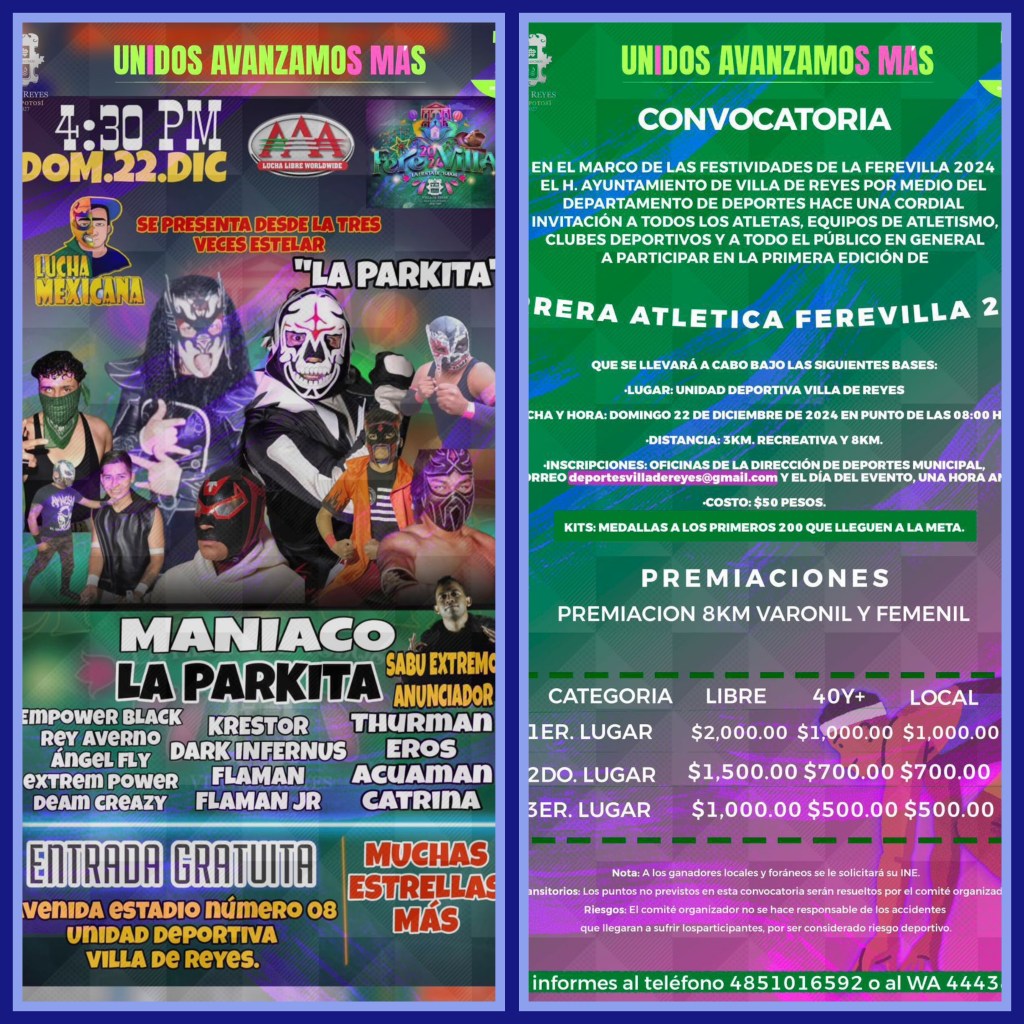 SE PROMUEVE EL DEPORTE Y ACTIVIDADES RECREATIVAS EN LA FEREVILLA&nbsp;2024