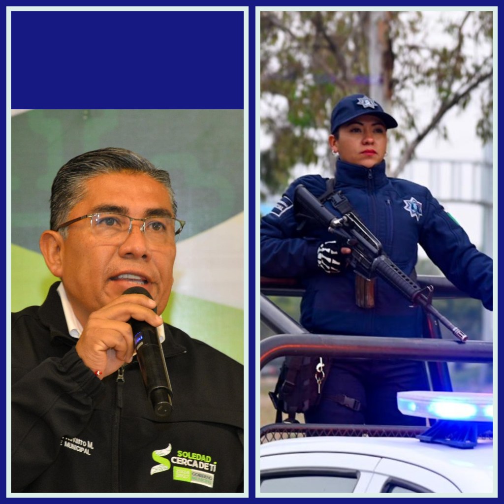 POLICÍAS SOLEDENSES: FORTALEZA DEL GOBIERNO MUNICIPAL PARA EL BIENESTAR DE LAS FAMILIAS: NAVARRO MUÑIZ