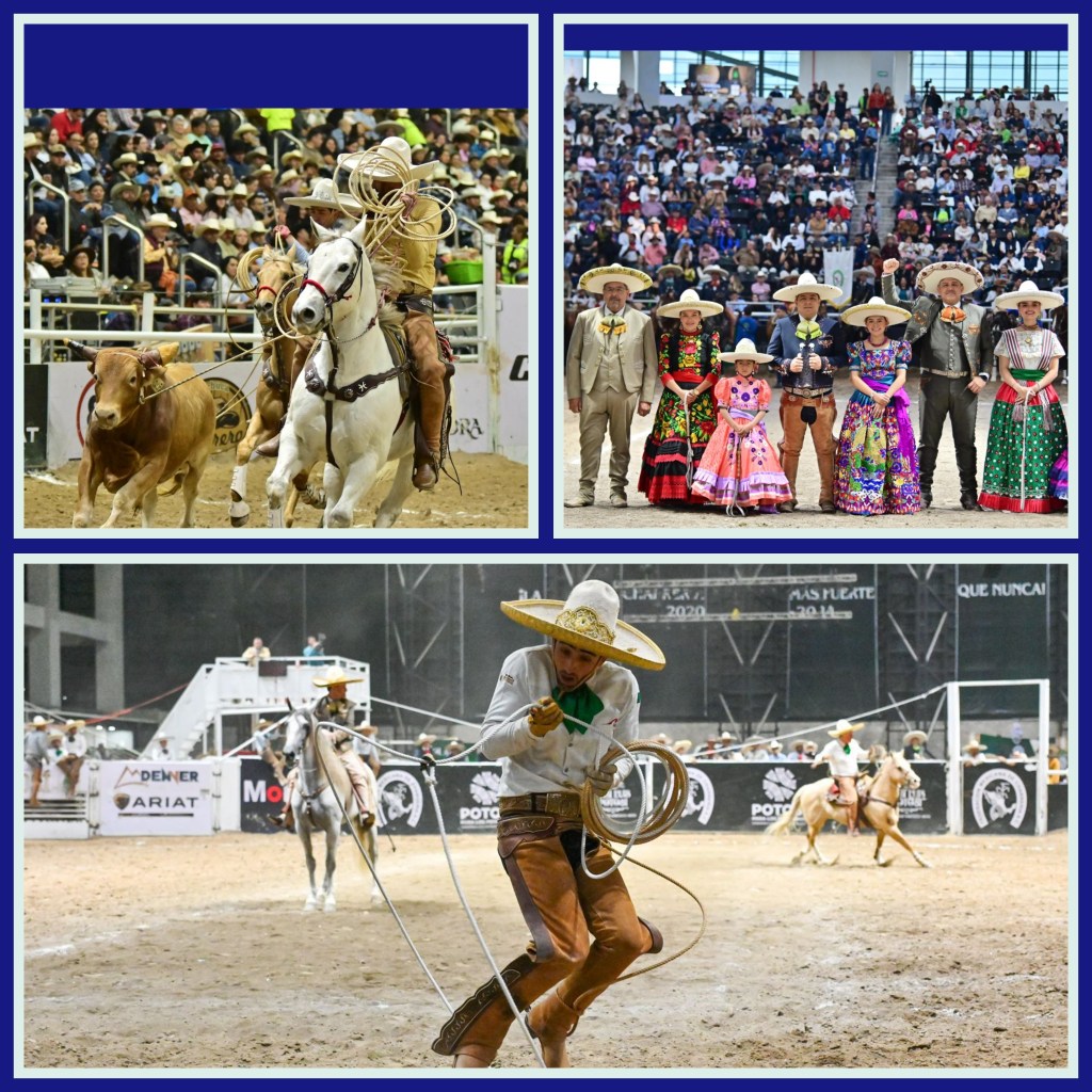 CAMPEONATO NACIONAL DE CHARRERÍA ENGALANÓ LA INAUGURACIÓN DE LA MAJESTUOSA ARENA&nbsp;POTOSÍ