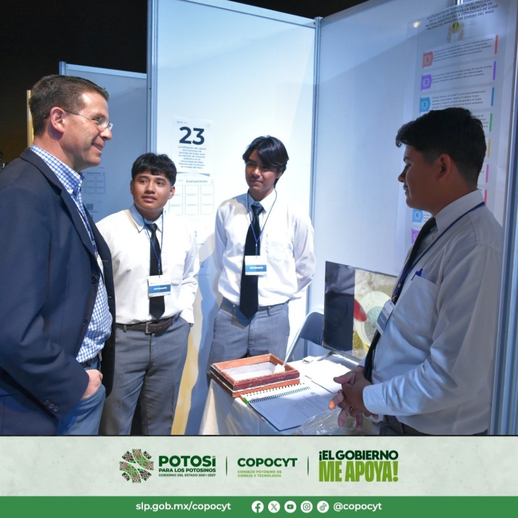 GOBIERNO ESTATAL RECONOCE EL TALENTO POTOSINO EN LA FERIA POTOSINA DE CIENCIAS E INGENIERÍAS
