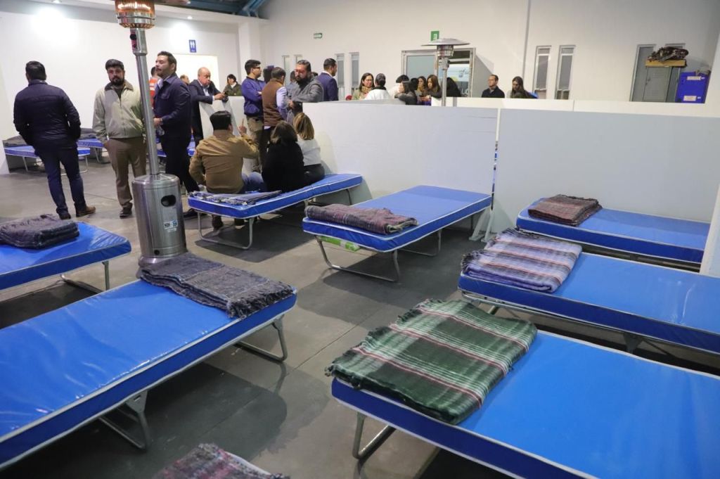 DIF Capitalino refuerza servicios en el Albergue Temporal Invernal ante el descenso de la temperatura en&nbsp;SLP