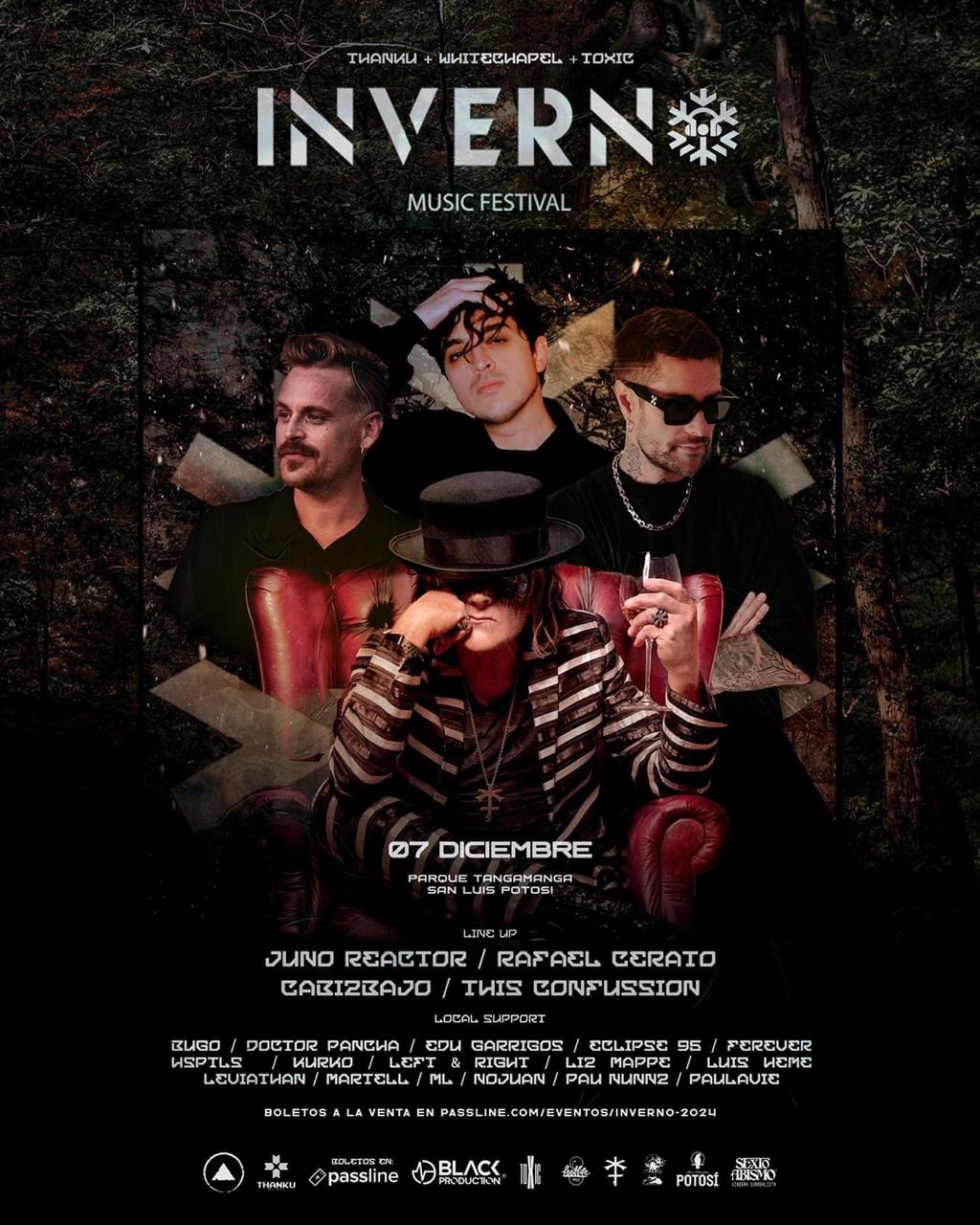 TANGAMANGA I SERÁ SEDE DEL FESTIVAL INVERNO 2024 DE MÚSICA&nbsp;ELECTRÓNICA