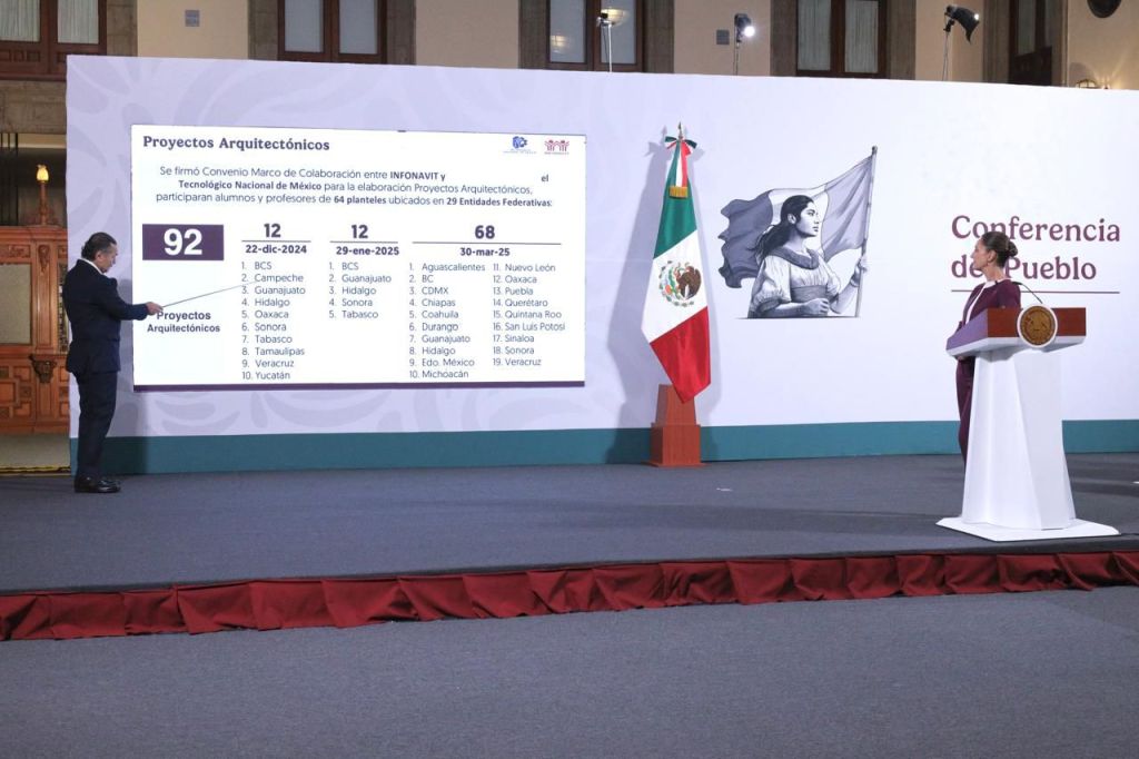 DIRECTOR GENERAL DEL INFONAVIT PRESENTA AVANCES DE LA CONSTRUCCIÓN DE VIVIENDAS Y CONGELAMIENTO DE&nbsp;CRÉDITOS