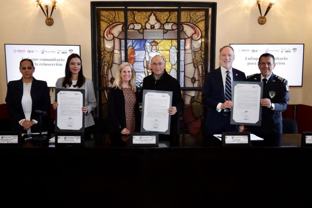 San Luis Capital y el Gobierno de los Estados Unidos inician programa de atención a jóvenes potosinos en&nbsp;riesgo