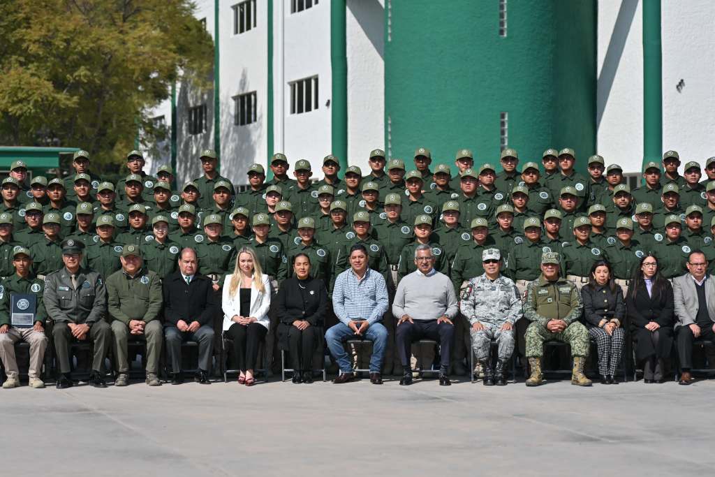 EL ESTADO ENTREGA A LA SOCIEDAD, TERCERA GENERACIÓN DE LA GUARDIA CIVIL ESTATAL
