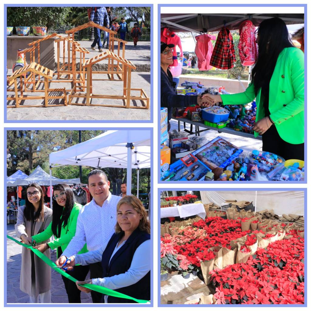 VILLA DE POZOS INAUGURA MERCADITO&nbsp;NAVIDEÑO