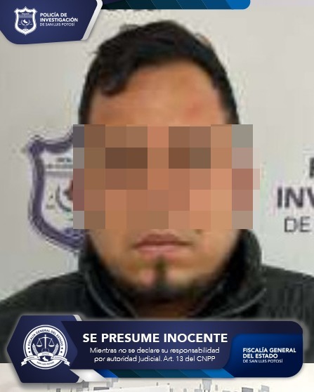 FISCALÍA POTOSINA CAPTURA A SUJETO QUE LESI@NÓ A UNA MUJER EN SGS