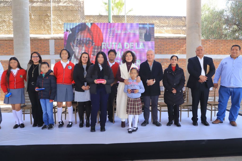 Gran éxito de La Ruta de la Salud Escolar,del DIF Municipal de San Luis&nbsp;Capital