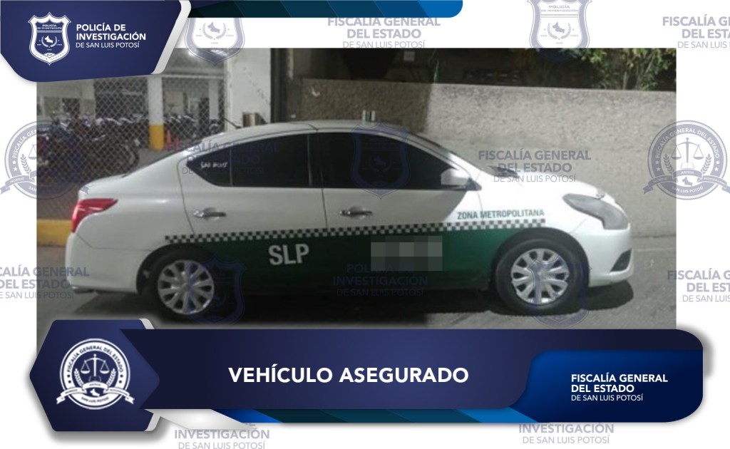 POLICÍAS INVESTIGADORES RECUPERAN AUTOMÓVIL ROBADO EN SLP