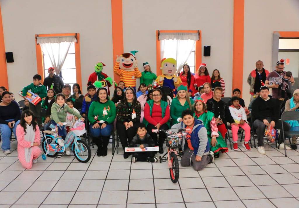 DIF DE VILLA DE POZOS LLEVA ALEGRÍA A NIÑOS Y&nbsp;NIÑOS