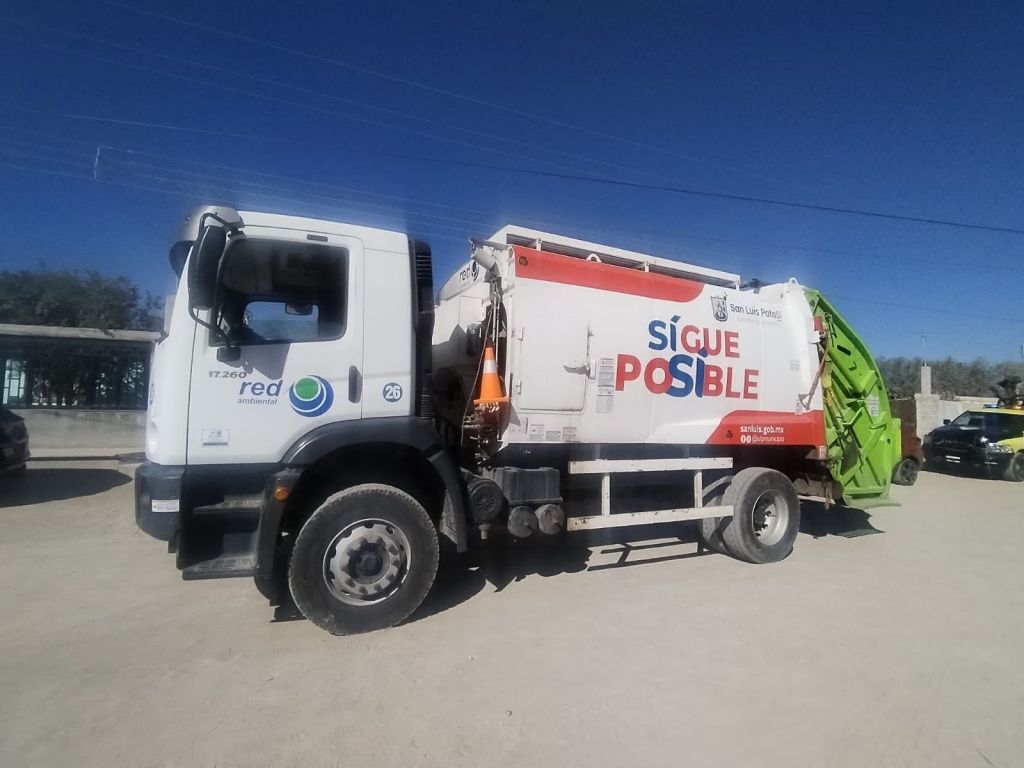 Recolección de residuos, garantizada durante las fiestas decembrinas y de fin de año en San Luis&nbsp;Capital