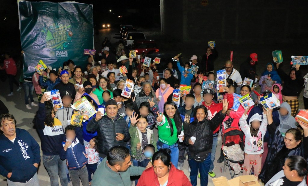 Villa de Pozos llevó alegría a niños y niñas con posadas&nbsp;navideñas