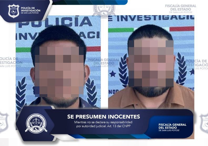 EN MATEHUALA, CUMPLIMENTA FGESLP ORDEN DE APREHENSIÓN CONTRA DOS INDIVIDUOS SEÑALADOS DE HOMICIDIO