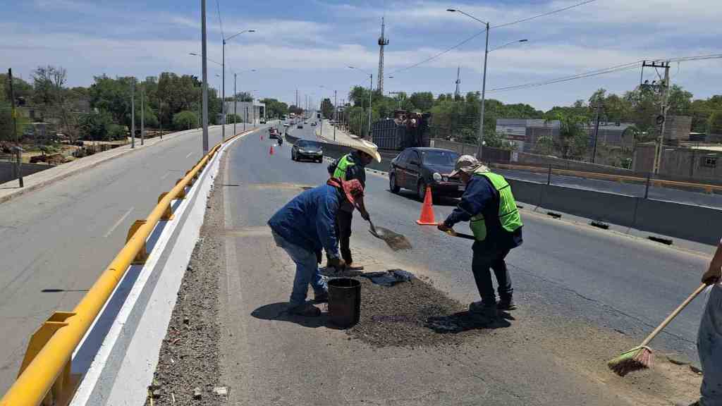 GOBIERNO ESTATAL COMPROMETIDO CON ACCIONES DE CONSERVACIÓN EN VIALIDADES DE&nbsp;SLP