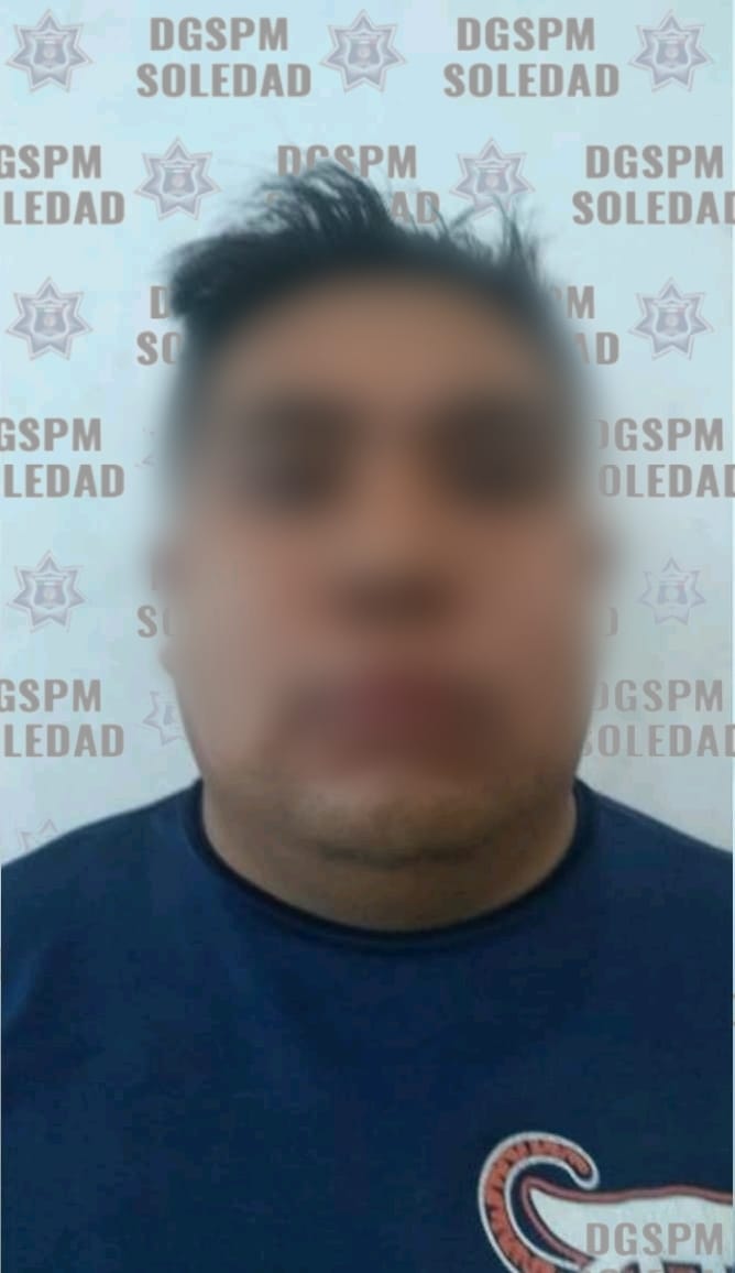 AGENTES DE SOLEDAD DETIENEN A POLICÍA DE LA CAPITAL POR DAÑOS Y LESIONES, EN RANCHO LA LIBERTAD