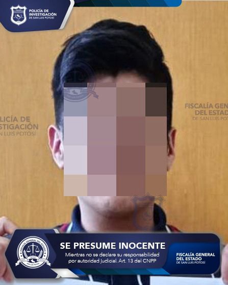 FGESLP CUMPLIMENTA ORDEN DE APREHENSIÓN EN CONTRA DE LUIS GERARDO “N” POR ROBO CALIFICADO