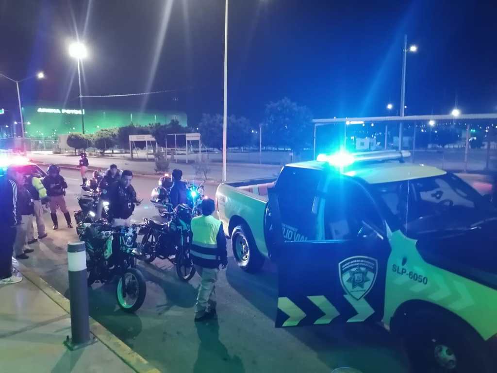 SSPC de la Capital llevó a cabo el operativo Conducción Segura para evitar rodada de motocicletas