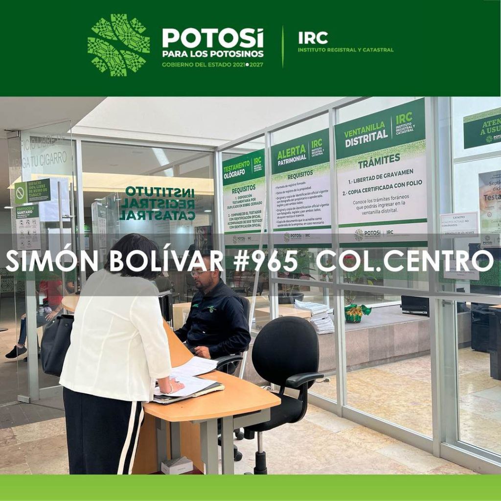 IRC MANTIENE ATENCIÓN A LAS Y LOS POTOSINOS EN&nbsp;DICIEMBRE