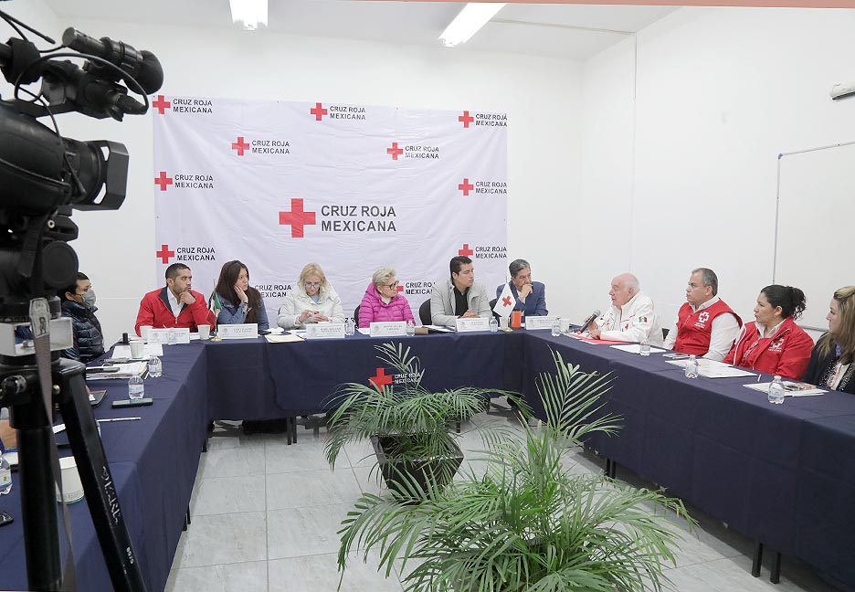 LA COMISIÓN DE SALUD Y ASISTENCIA SOCIAL SESIONÓ EN LAS INSTALACIONES DE LA CRUZ ROJA&nbsp;MEXICANA