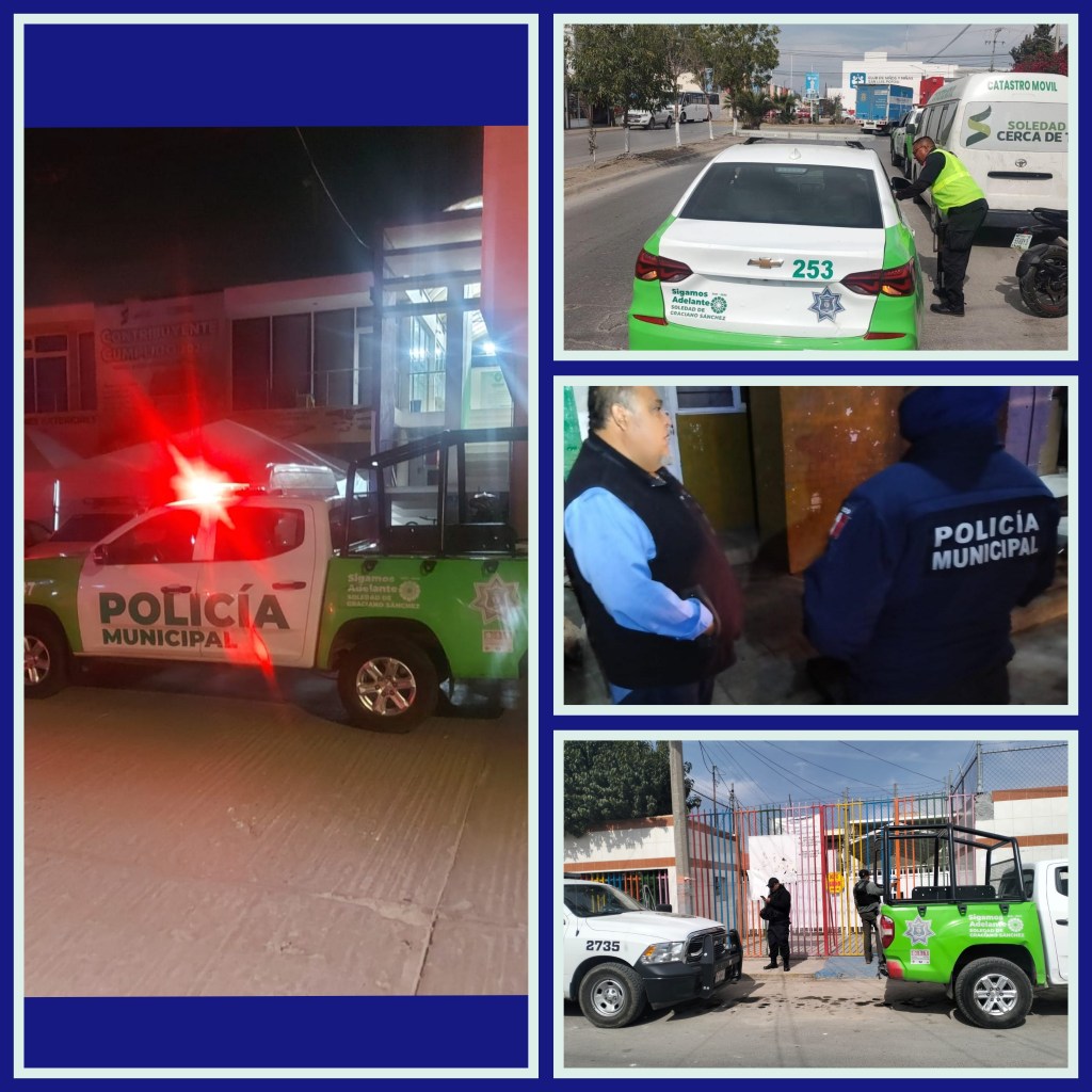 SEGURIDAD PÚBLICA DE SOLEDAD REPORTA SALDO POSITIVO DERIVADO DEL OPERATIVO «AÑO NUEVO&nbsp;SEGURO»