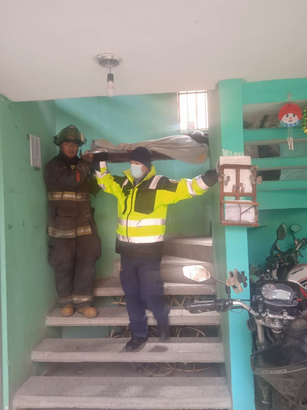 Protección Civil Municipal auxilia a familia intoxicada con gas butano en su&nbsp;vivienda