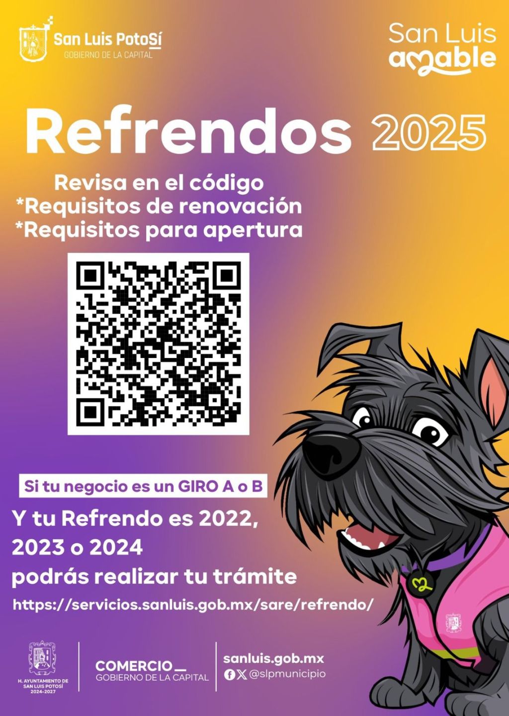 Ayuntamiento de San Luis Potosí facilita trámites de refrendo y apertura de&nbsp;negocios