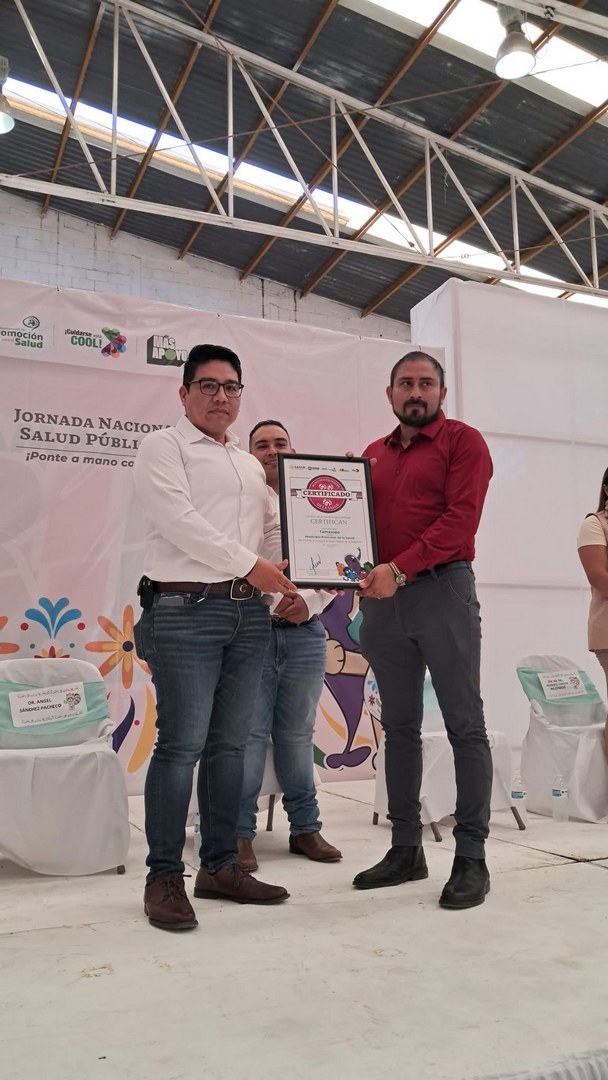 GOBIERNO ESTATAL CERTIFICA A 15 MUNICIPIOS COMO PROMOTORES DE LA&nbsp;SALUD