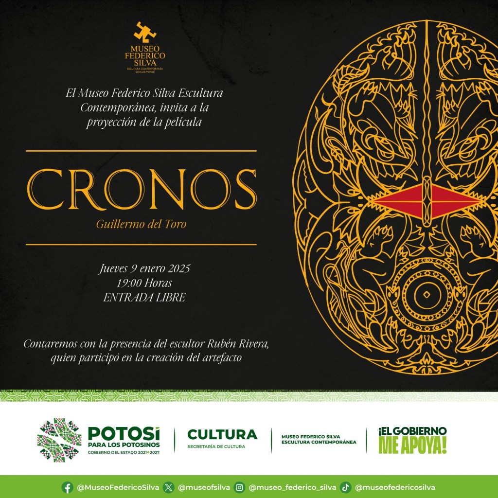 PROYECTARAN PELÍCULA CRONOS EN EL MUSEO FEDERICO SILVA.