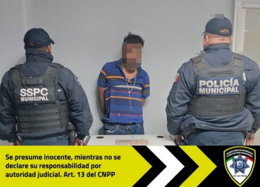 Sujeto acusado de robar a adulto mayor en la Industrial Aviación, detenido por la SSPC de la Capital