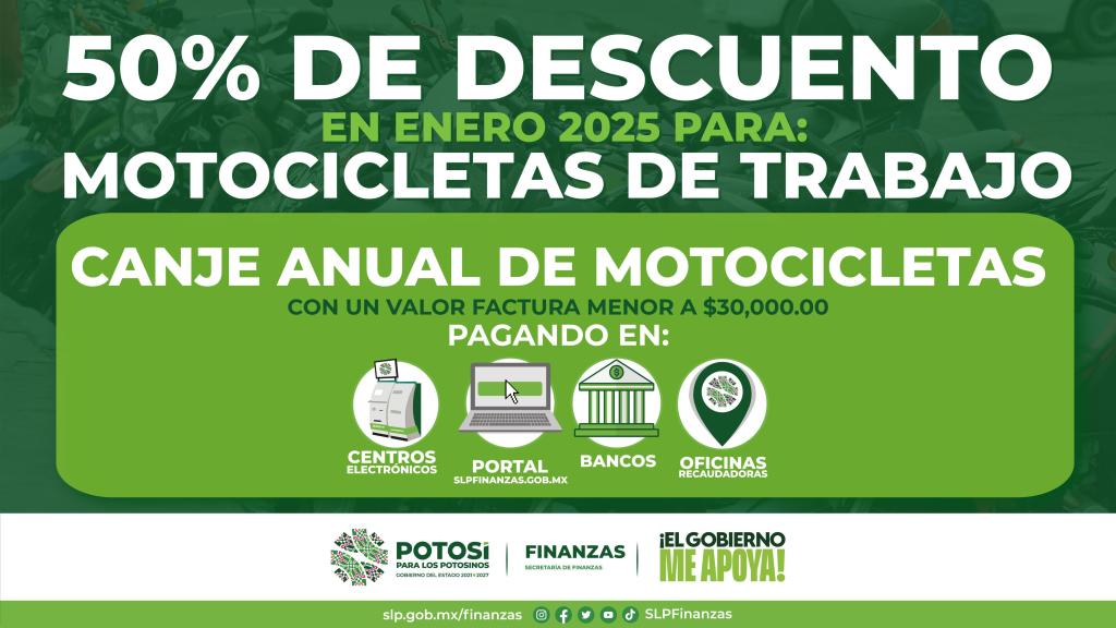 GOBIERNO DEL ESTADO BRINDA APOYO A MOTOCICLISTAS CON DESCUENTO EN CANJE&nbsp;ANUAL