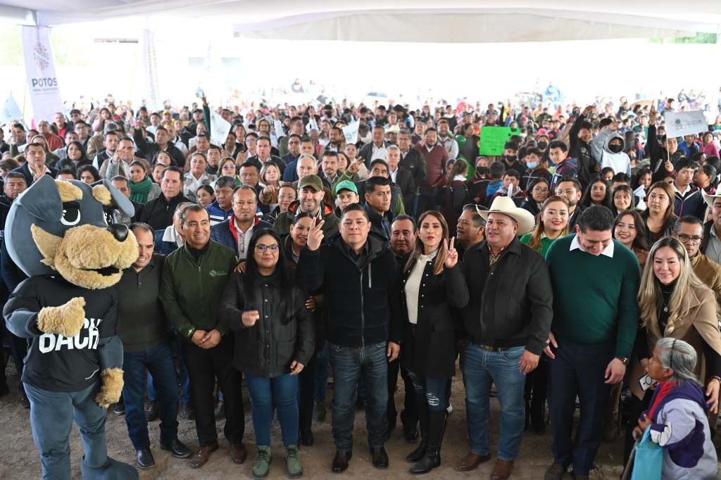 RICARDO GALLARDO INICIA CONSTRUCCIÓN DE COBACH EN VILLA DE ARRIAGA