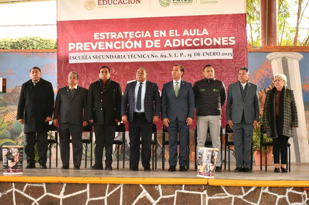 FORTALECE GOBIERNO DEL ESTADO ESTRATEGIA CONTRA LAS ADICCIONES EN ESCUELAS