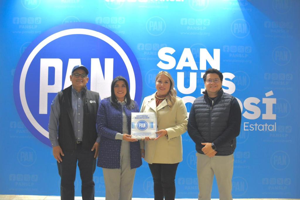 TRAS RATIFICACIÓN DE LA ELECCIÓN DEL PAN EN SAN LUIS POTOSÍ, SE REALIZA LA ENTREGA-RECEPCIÓN