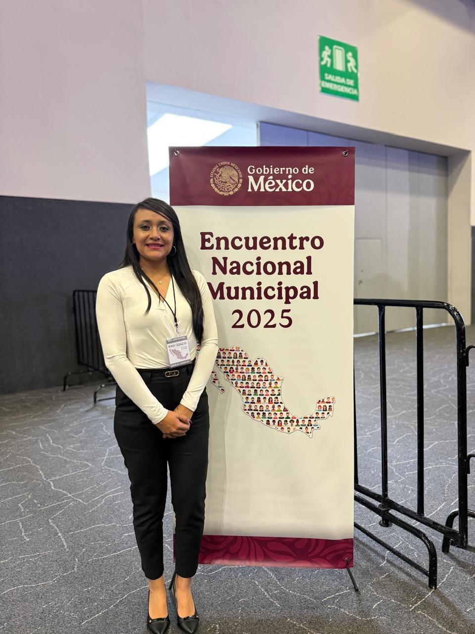 TERESA RIVERA PRESENTE EN EL ENCUENTRO NACIONAL MUNICIPAL ENCABEZADO POR CLAUDIA&nbsp;SHEINBAUM