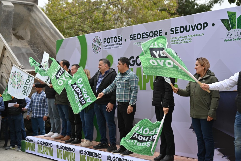 ARRANCA RICARDO GALLARDO RESCATE DE AVENIDA SANTA ROSA EN CIUDAD&nbsp;VALLES