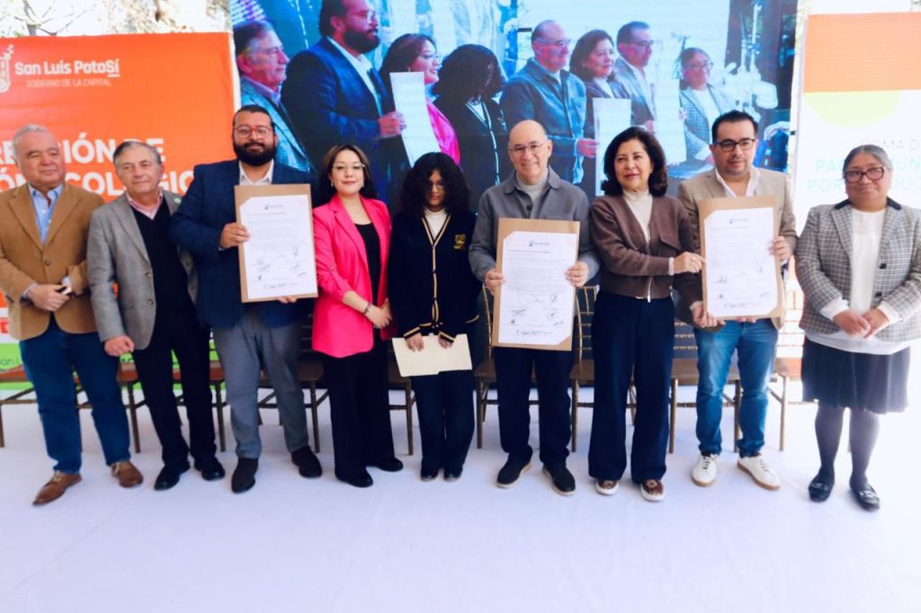 San Luis Capital, comprometido con la educación ambiental y la agenda de sostenibilidad: Alcalde&nbsp;Galindo